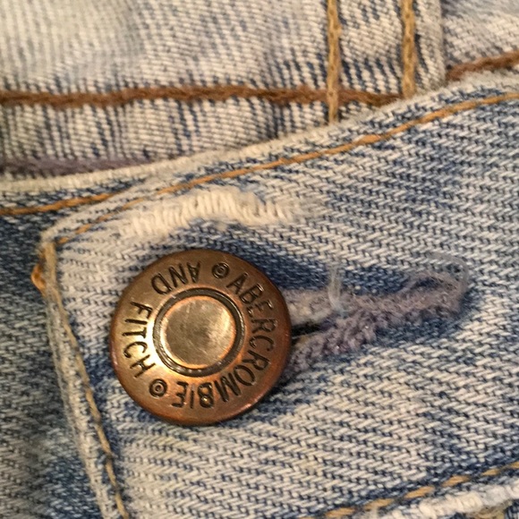 ABERCROMBIE & FITCH Womens Emma Very Distressed Jeans 25 - Picture 8 of 16